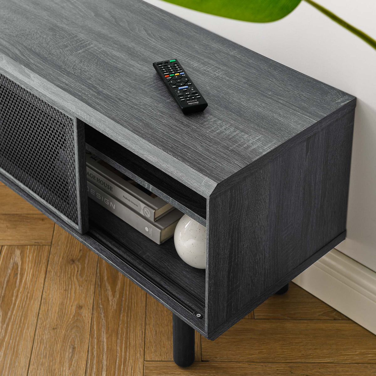 Kurtis 47" TV Stand - Charcoal