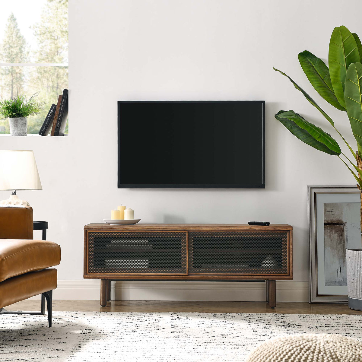 Kurtis 47" TV Stand - Walnut