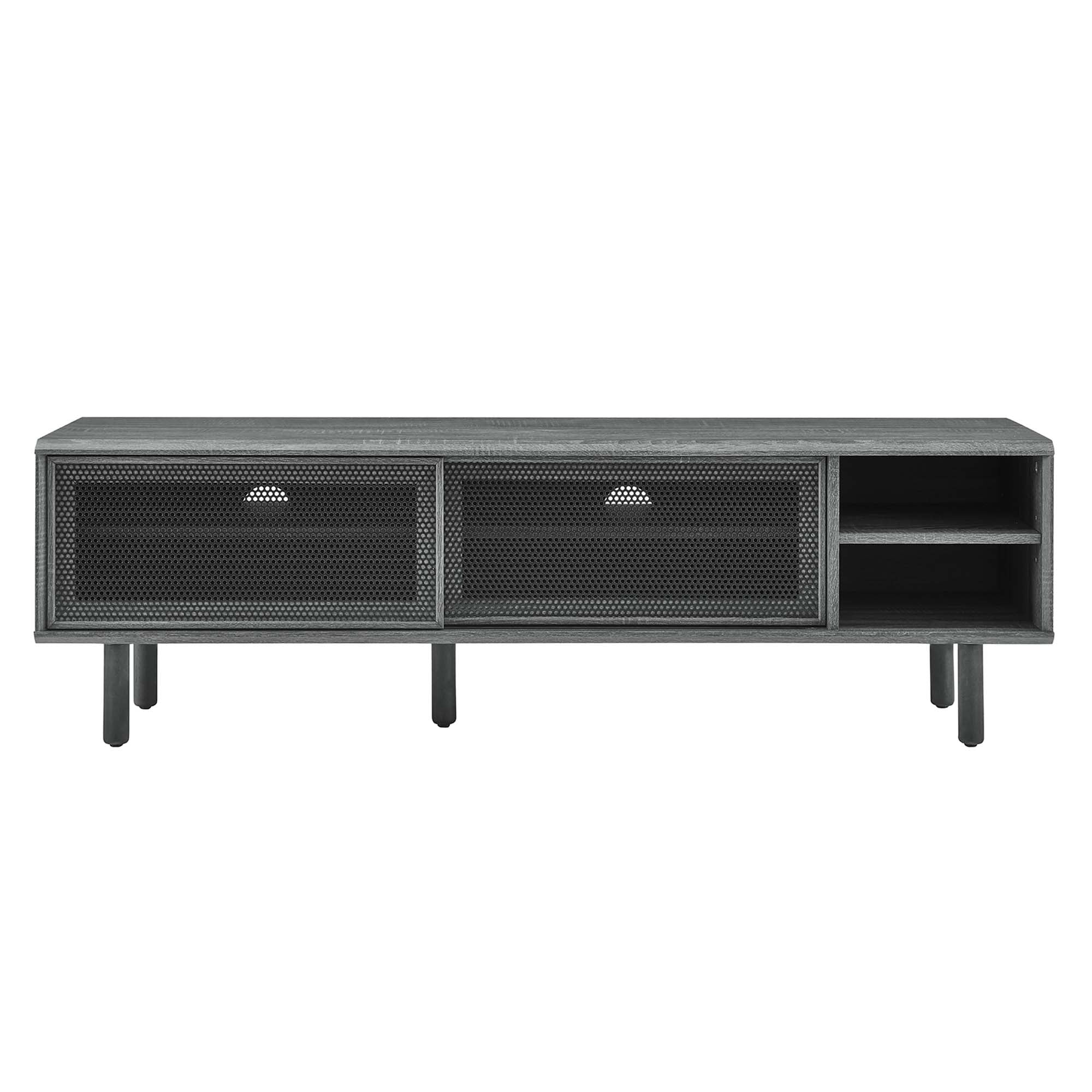 Kurtis 60" TV Stand - Charcoal