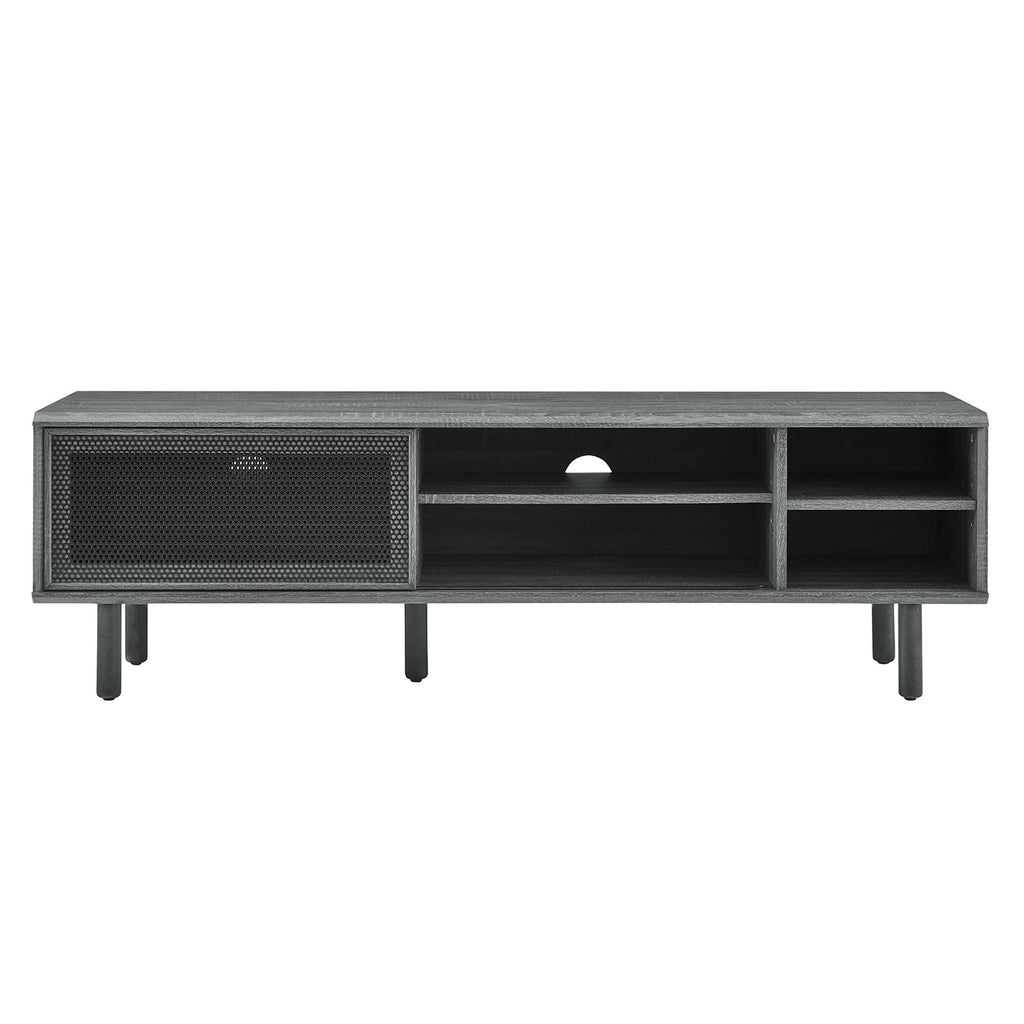 Kurtis 60" TV Stand - Charcoal