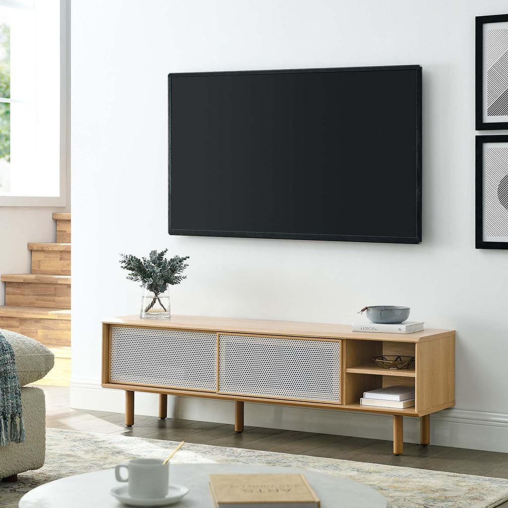 Kurtis 60" TV Stand - Oak
