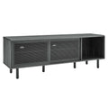 Kurtis 67" TV and Vinyl Record Stand - Charcoal
