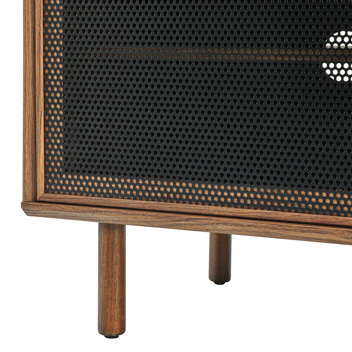 Kurtis 67" TV and Vinyl Record Stand - Walnut
