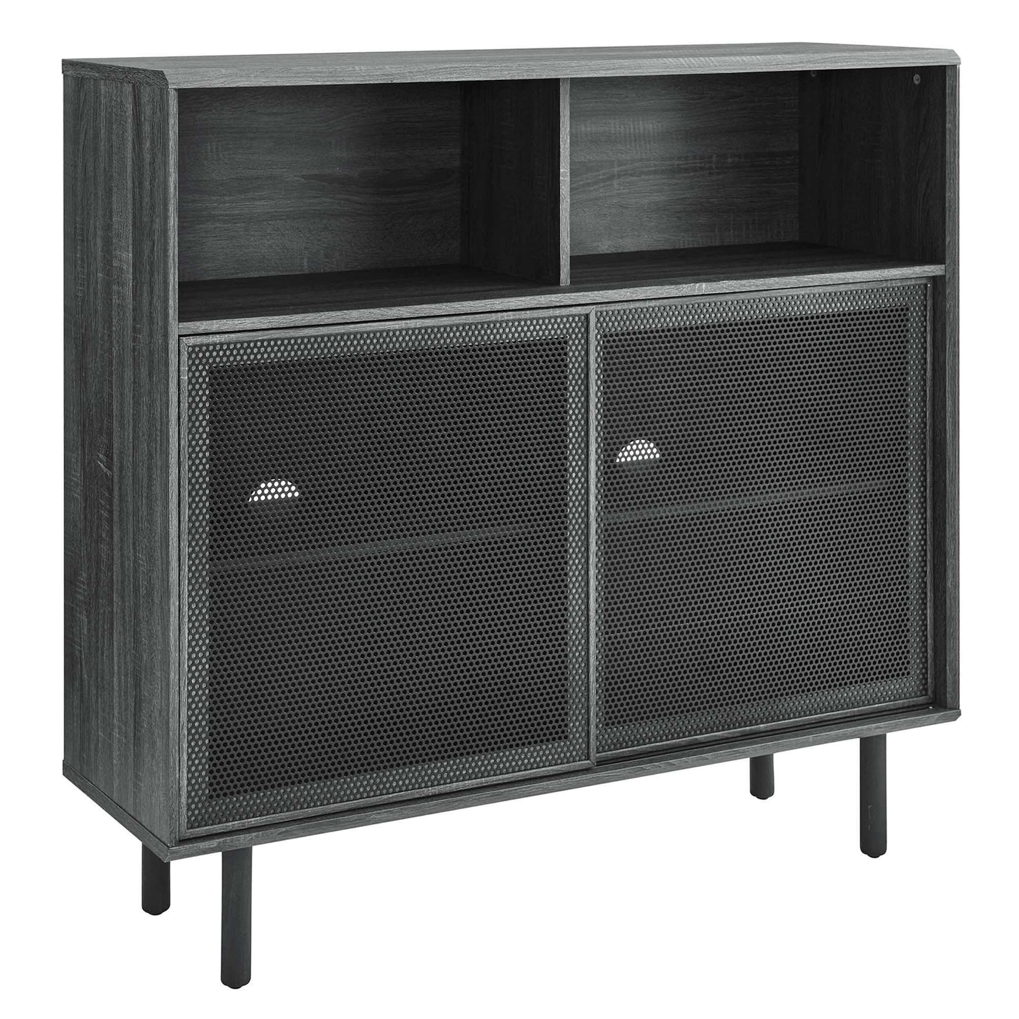 Kurtis 47" Display Cabinet - Charcoal