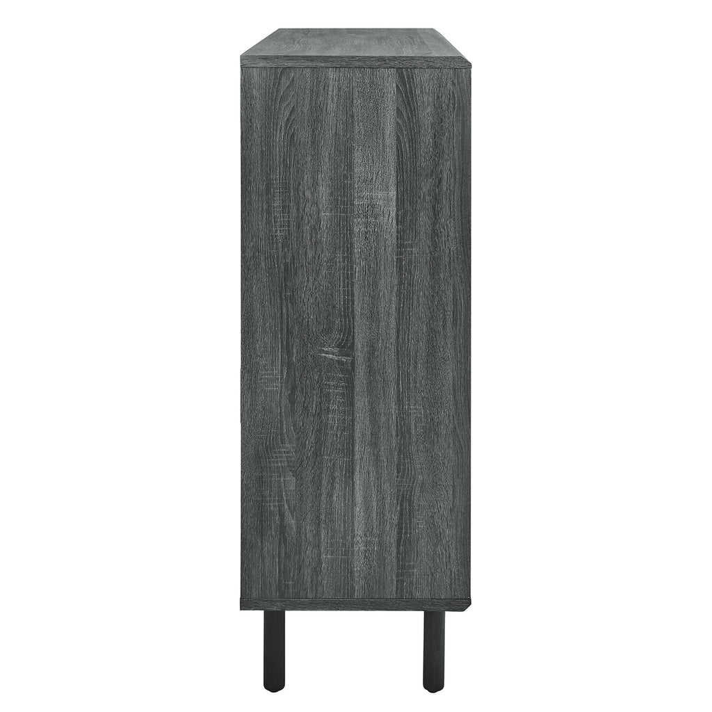 Kurtis 47" Display Cabinet - Charcoal