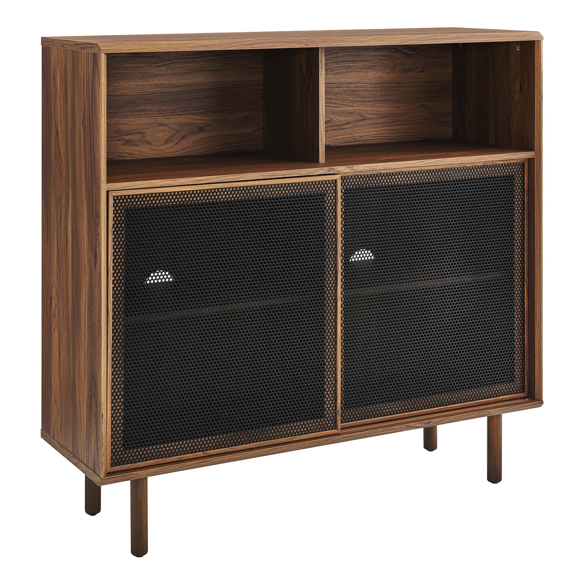 Kurtis 47" Display Cabinet - Walnut