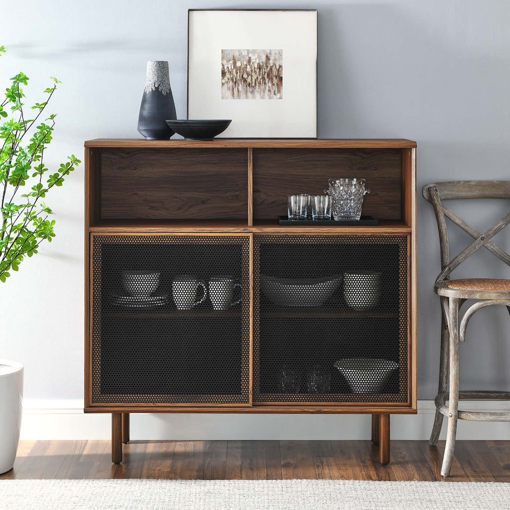 Kurtis 47" Display Cabinet - Walnut