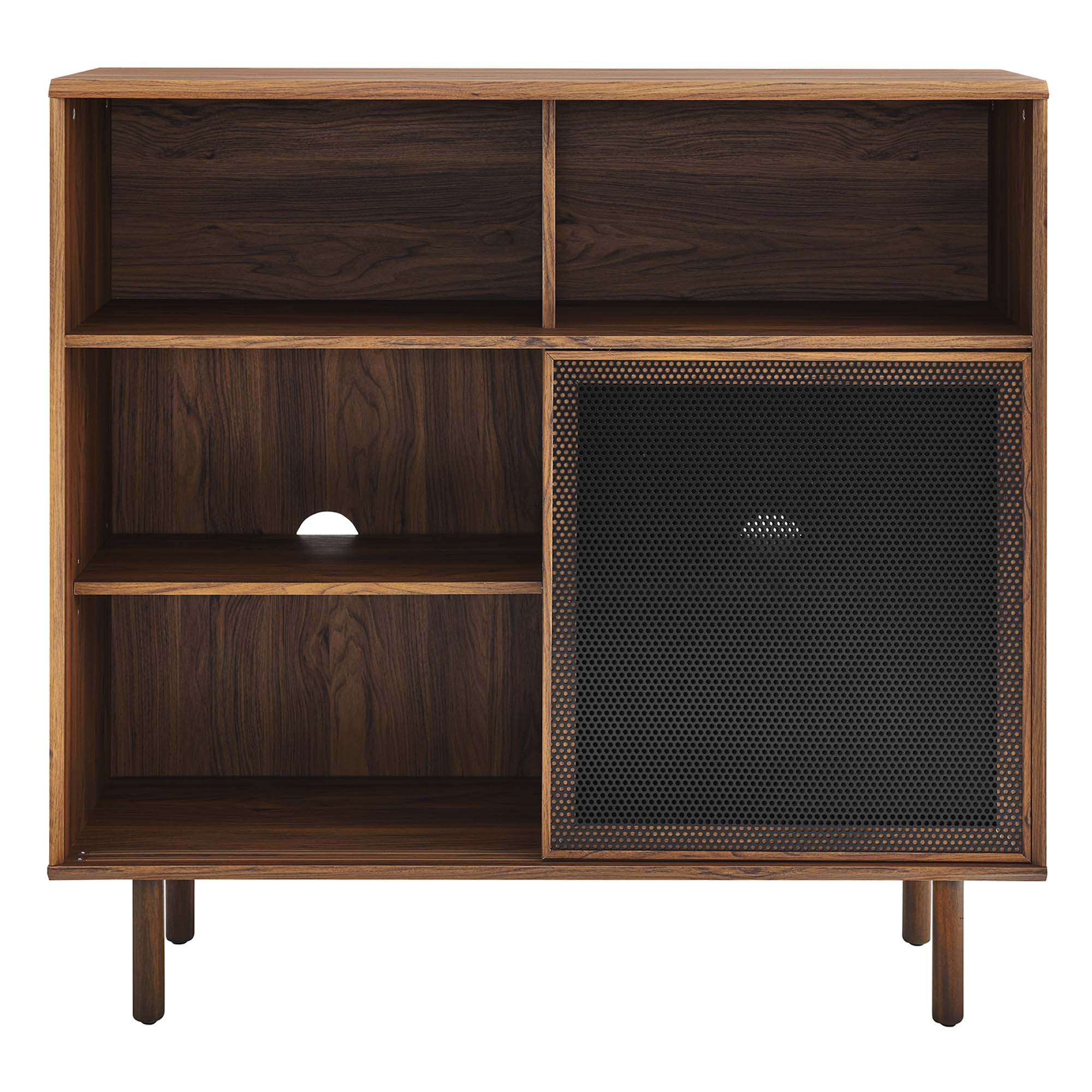 Kurtis 47" Display Cabinet - Walnut