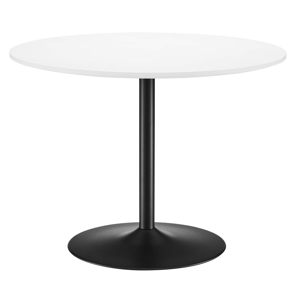 Amuse 40" Dining Table - Black White