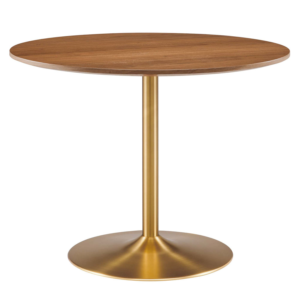 Amuse 40" Dining Table - Gold Walnut