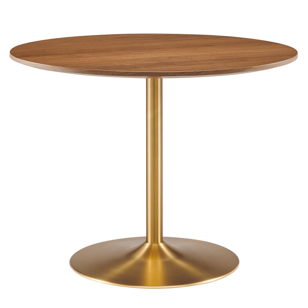 Amuse 40" Dining Table - Gold Walnut