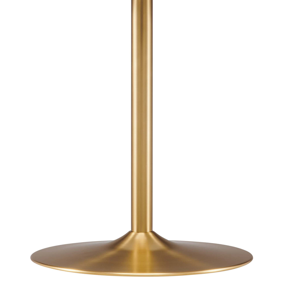 Amuse 40" Dining Table - Gold White