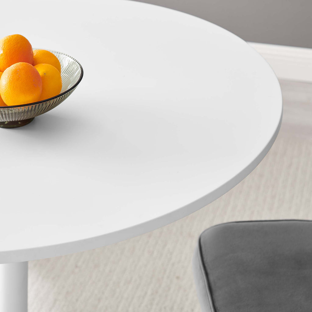 Amuse 40" Dining Table - White White
