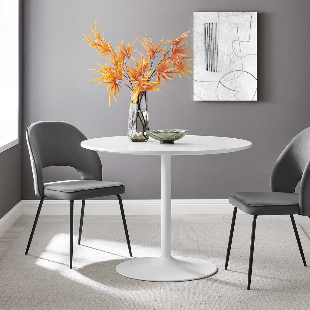 Amuse 40" Dining Table - White White