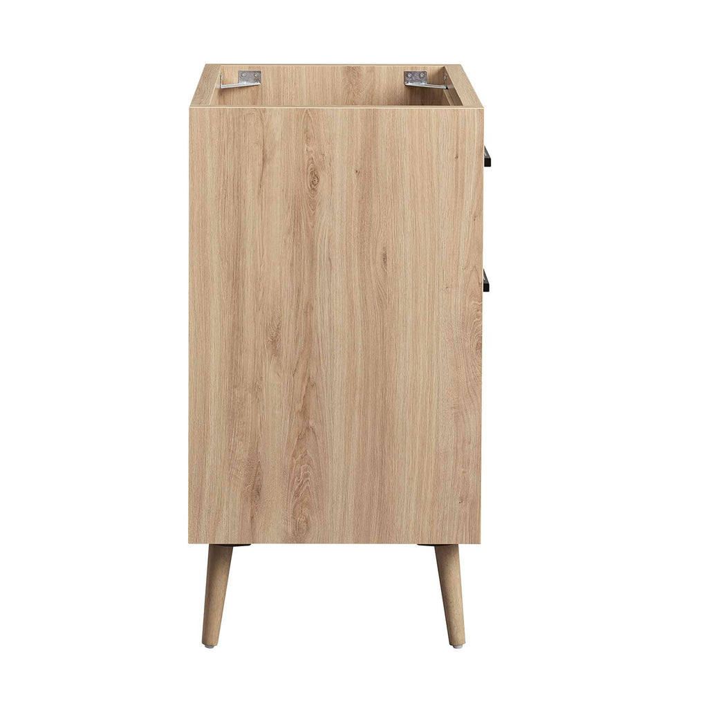 Maverick 24" Bathroom Vanity Cabinet Sink Basin Not Included - Oak White