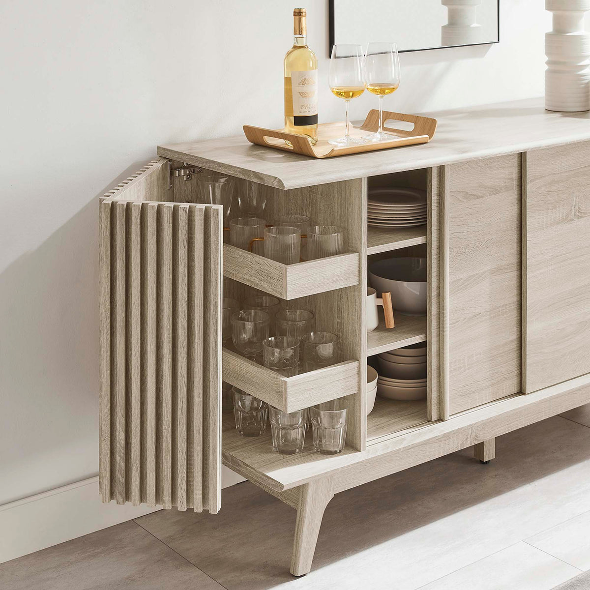 Eudora Sideboard - Oak