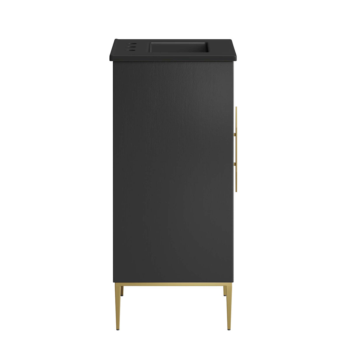Awaken 18" Bathroom Vanity - Black Black