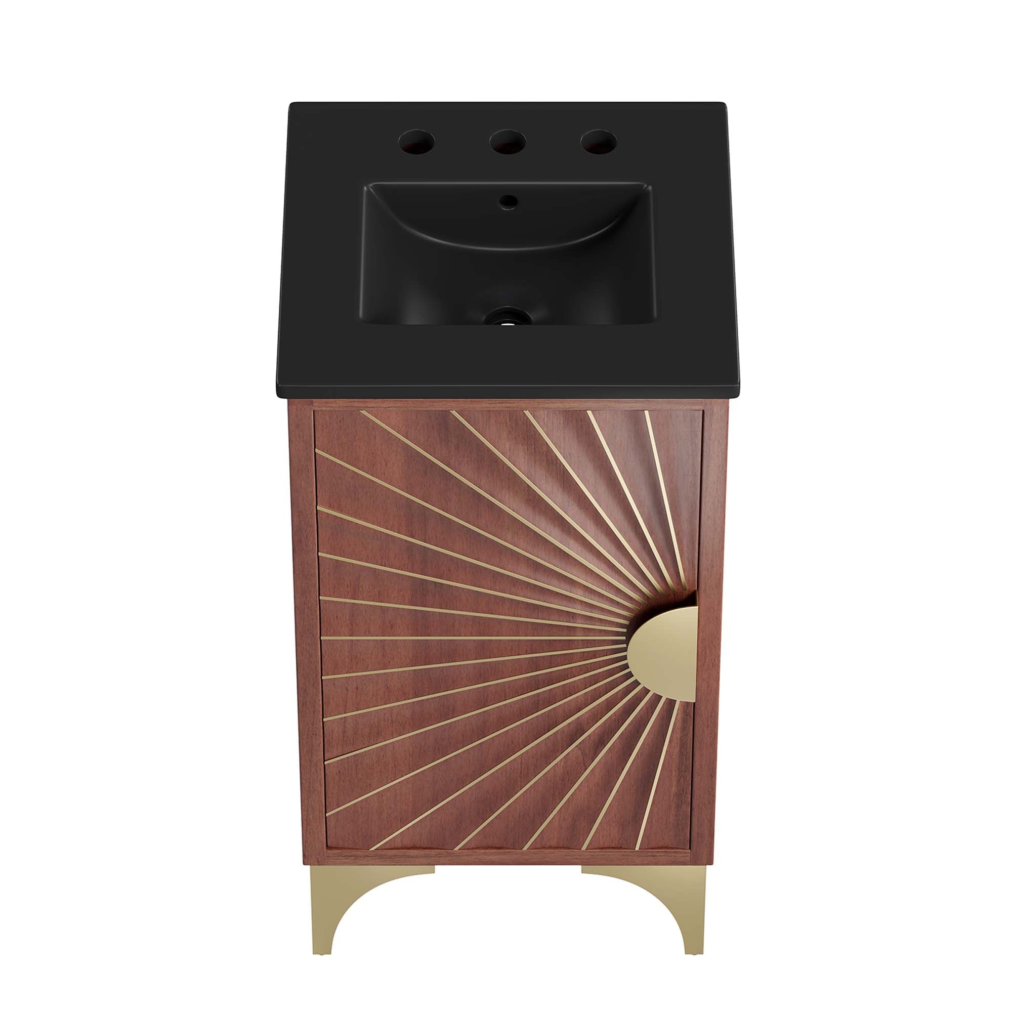 Daylight 18" Bathroom Vanity - Black Walnut