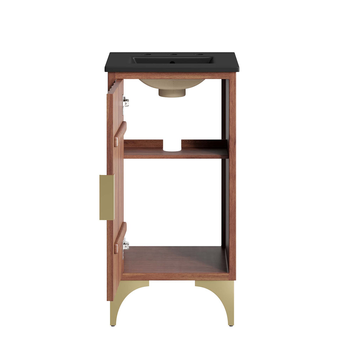 Daylight 18" Bathroom Vanity - Black Walnut