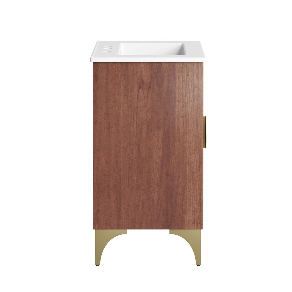 Daylight 24" Bathroom Vanity - White Walnut
