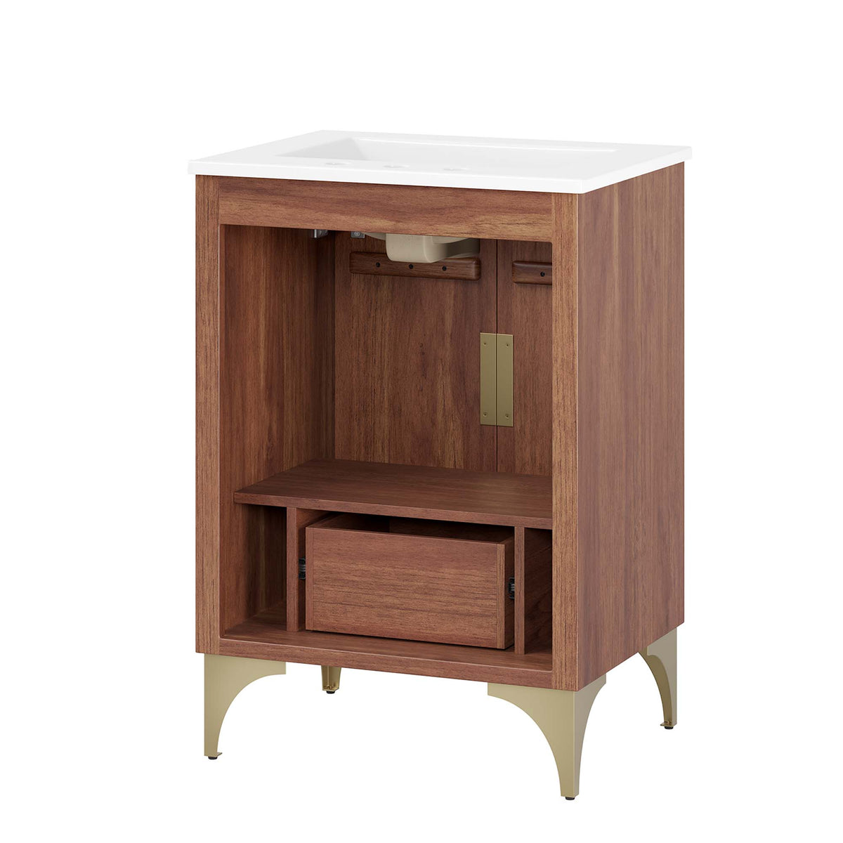 Daylight 24" Bathroom Vanity - White Walnut