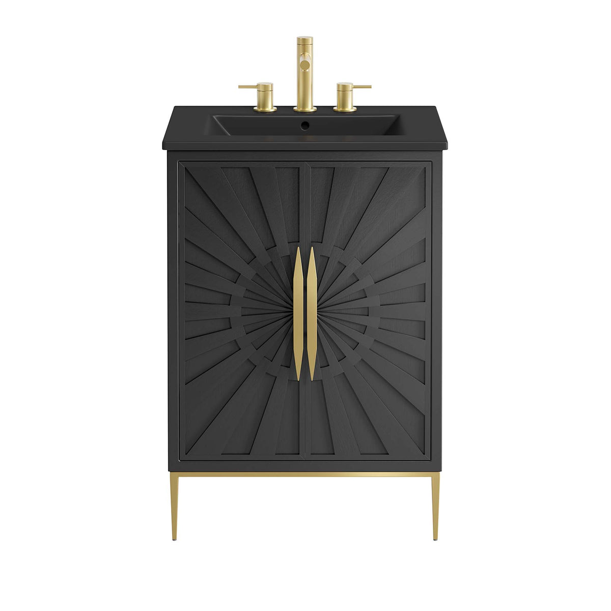 Awaken 24" Bathroom Vanity - Black Black