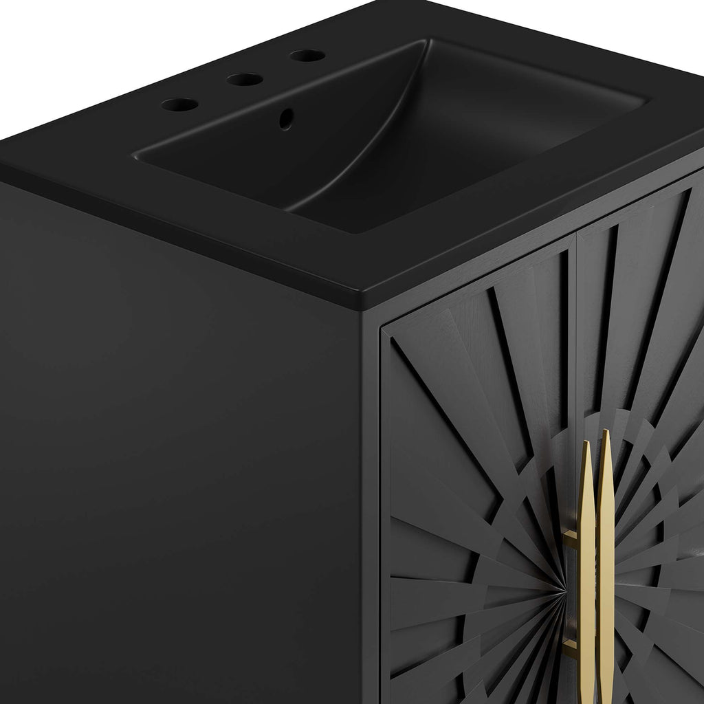 Awaken 24" Bathroom Vanity - Black Black