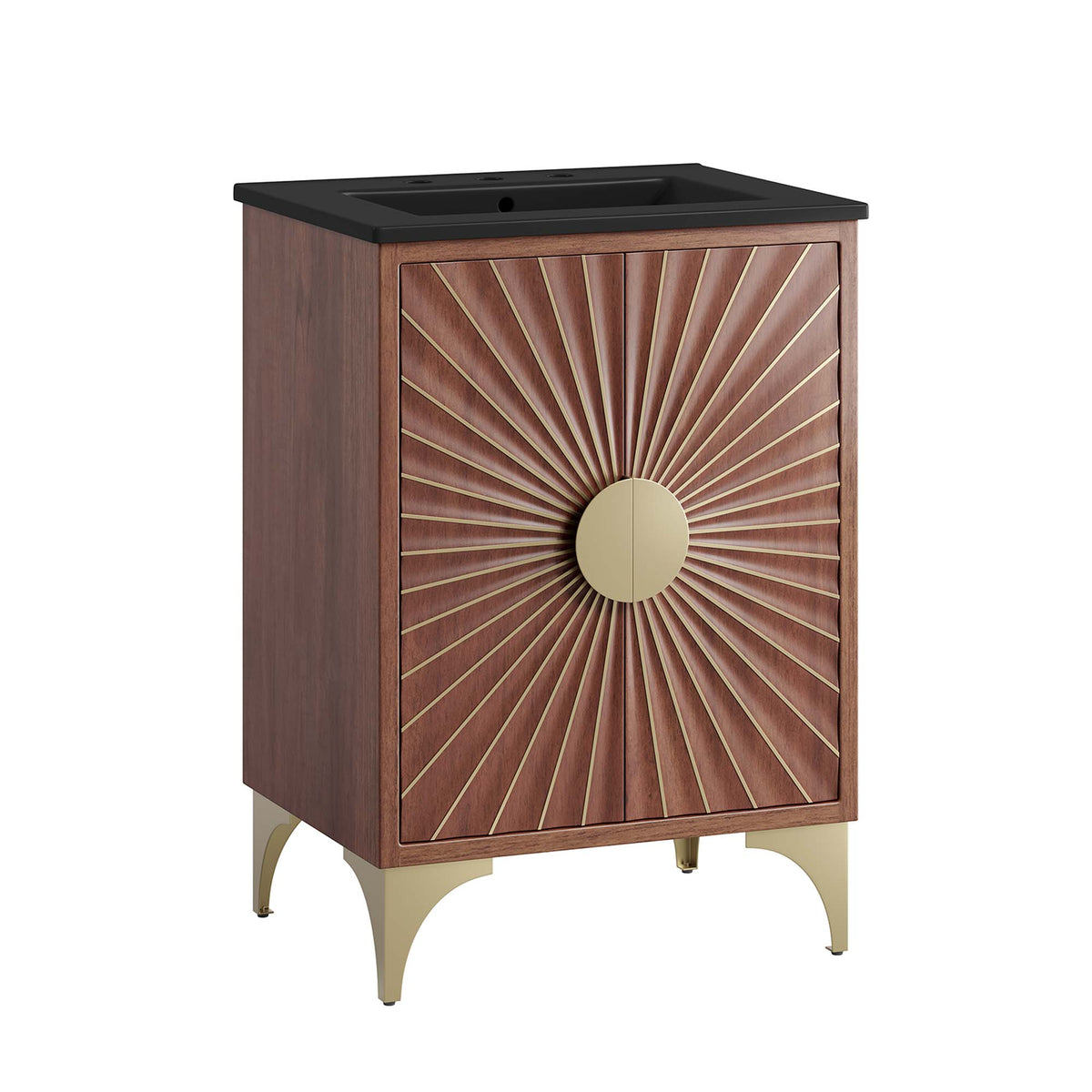 Daylight 24" Bathroom Vanity - Black Walnut