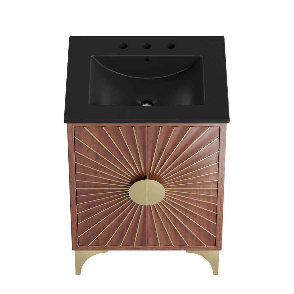 Daylight 24" Bathroom Vanity - Black Walnut
