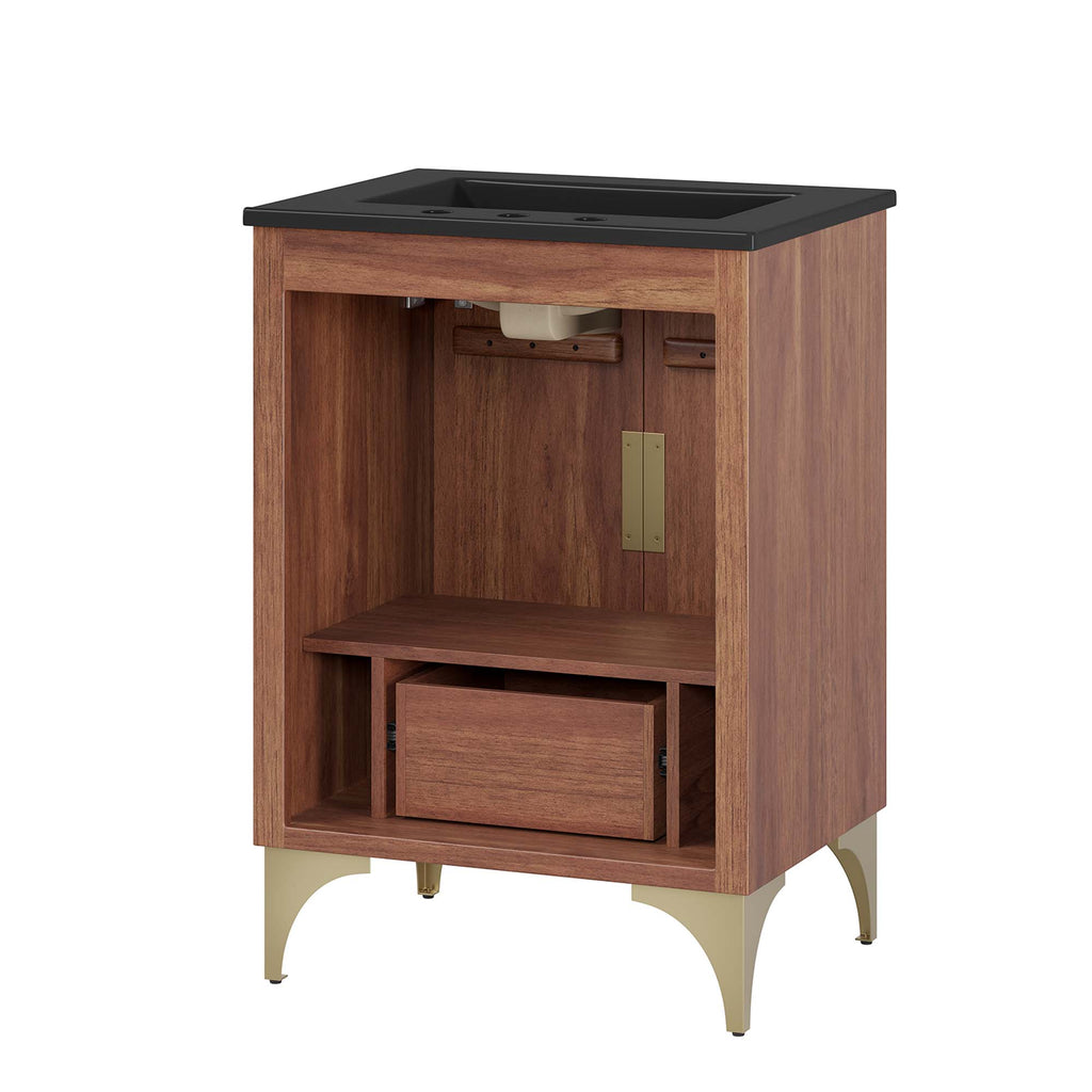 Daylight 24" Bathroom Vanity - Black Walnut