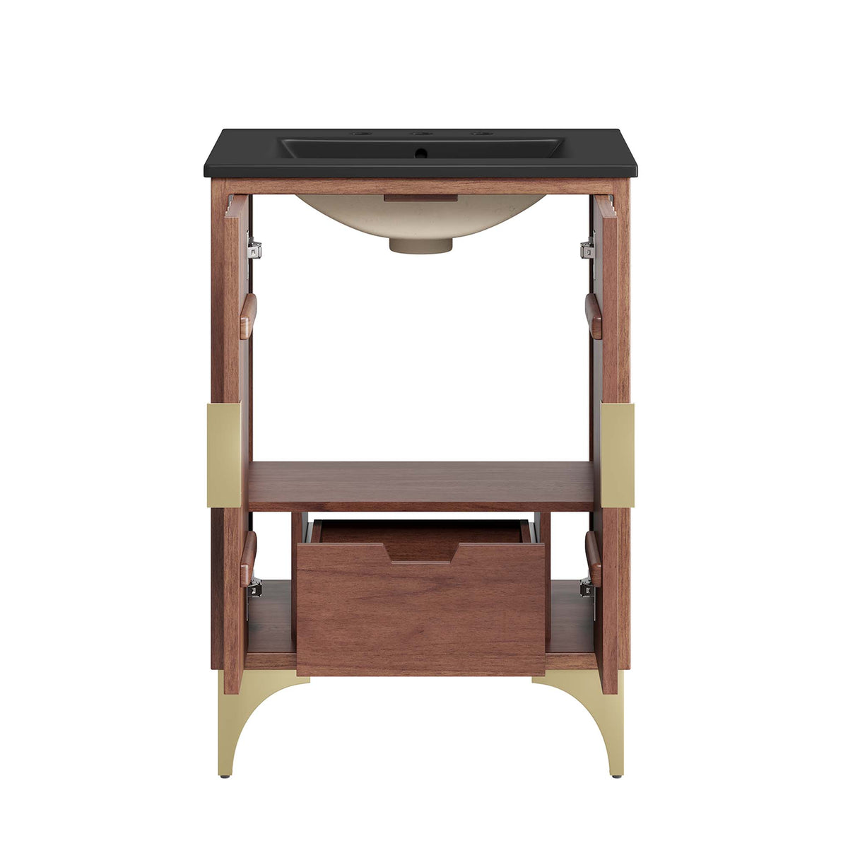 Daylight 24" Bathroom Vanity - Black Walnut