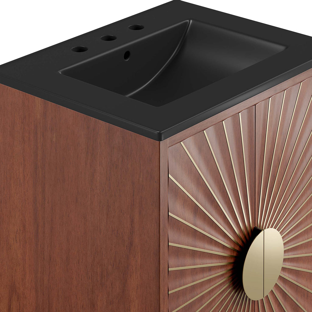 Daylight 24" Bathroom Vanity - Black Walnut