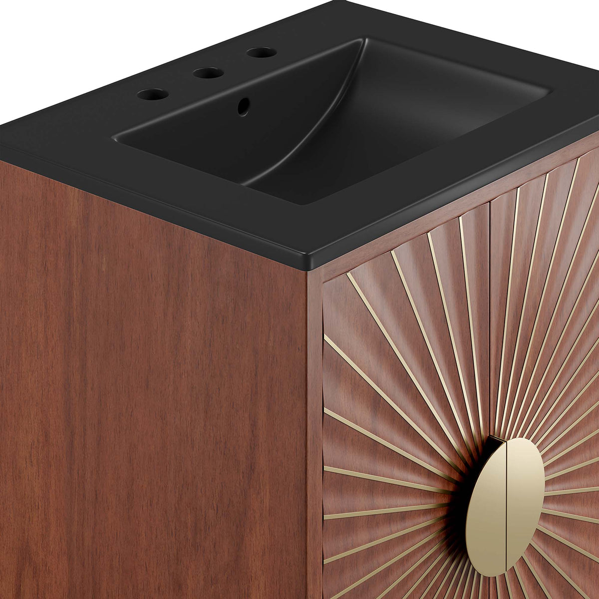 Daylight 24" Bathroom Vanity - Black Walnut