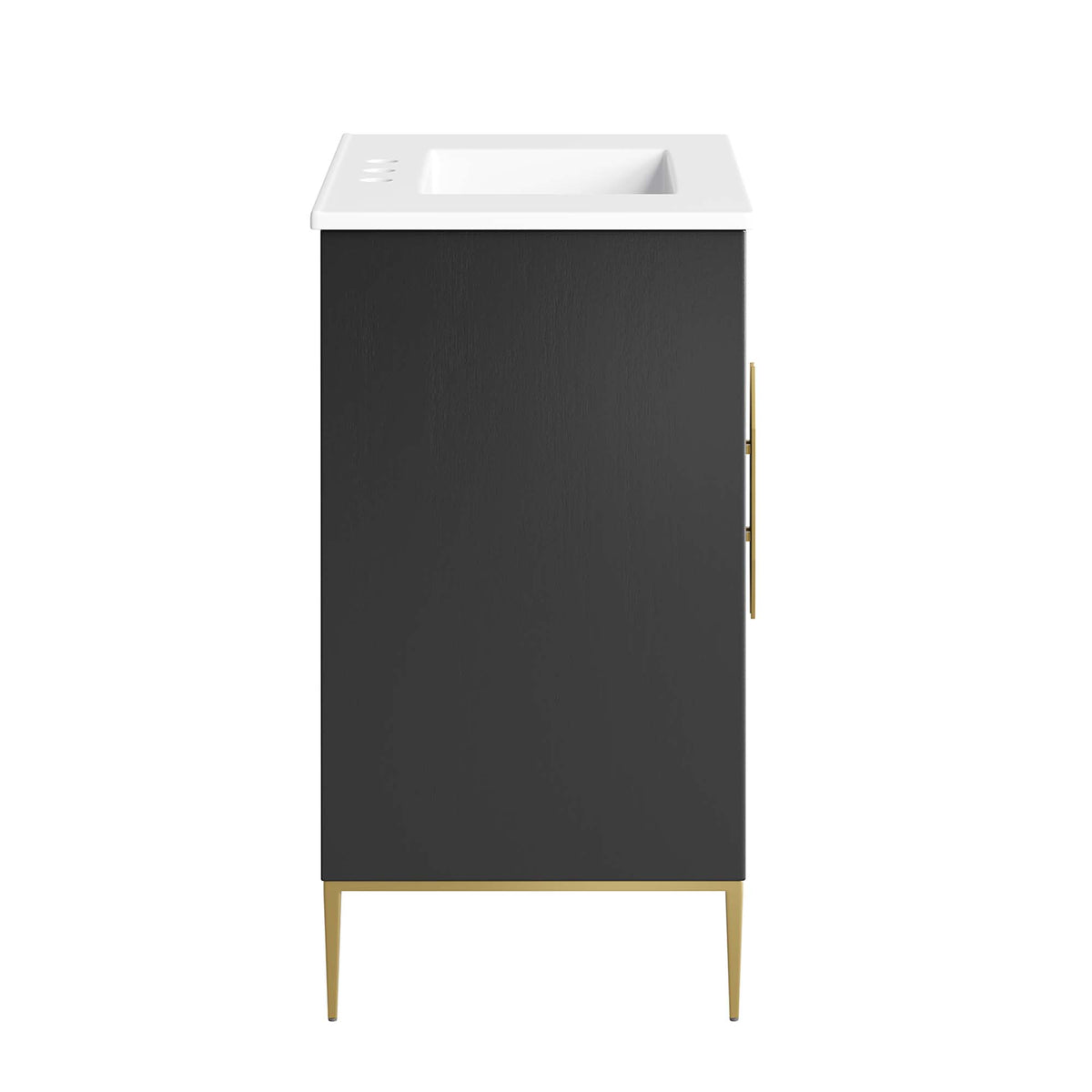 Awaken 30" Bathroom Vanity - White Black