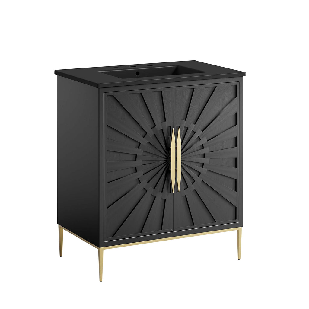 Awaken 30" Bathroom Vanity - Black Black