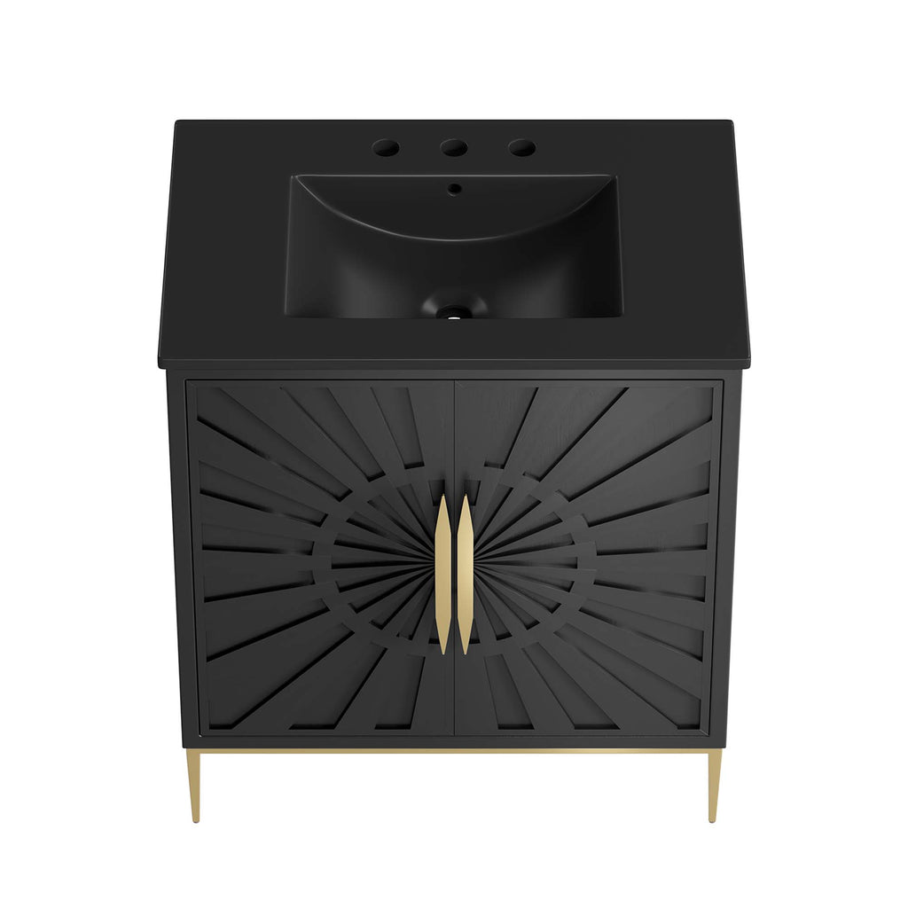 Awaken 30" Bathroom Vanity - Black Black