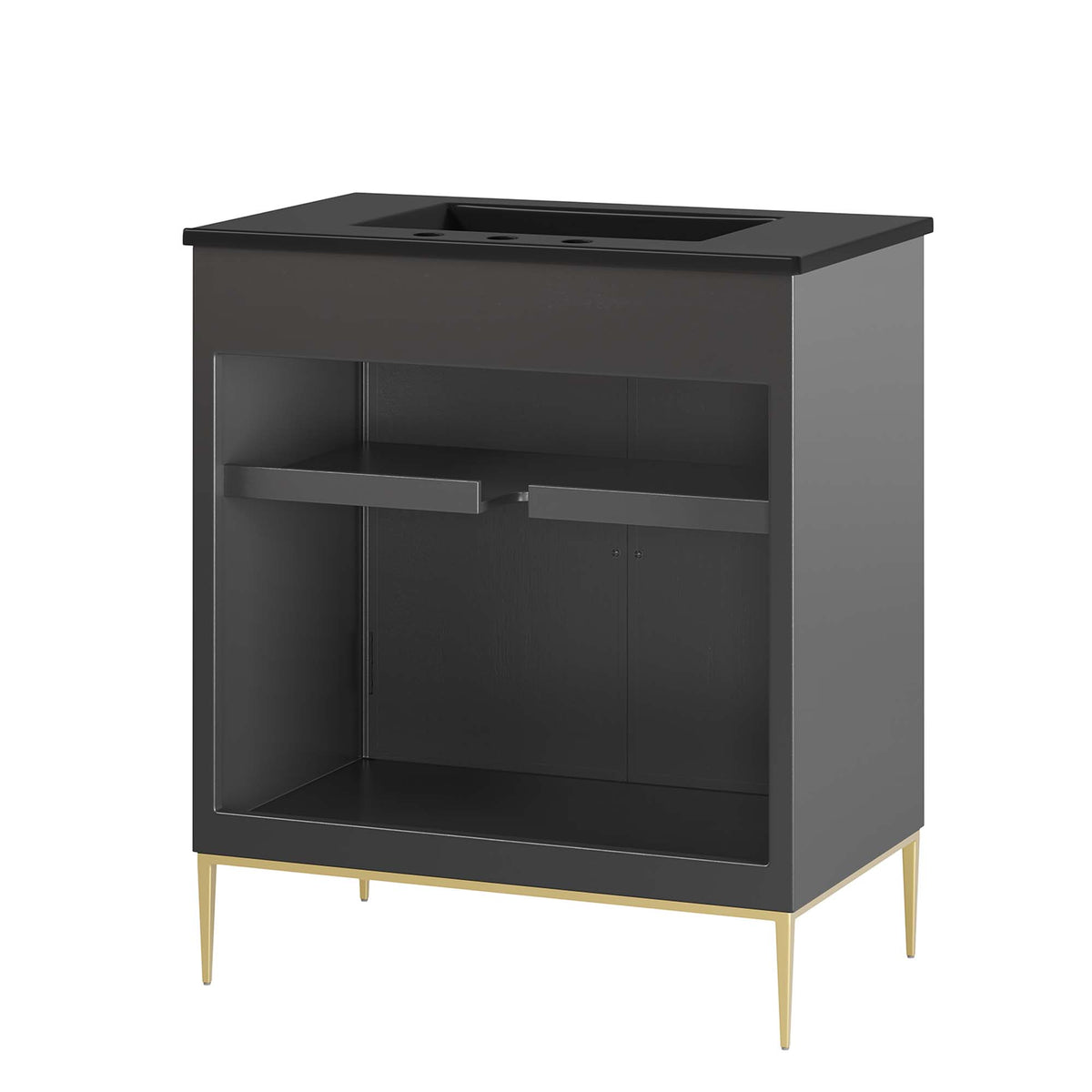 Awaken 30" Bathroom Vanity - Black Black
