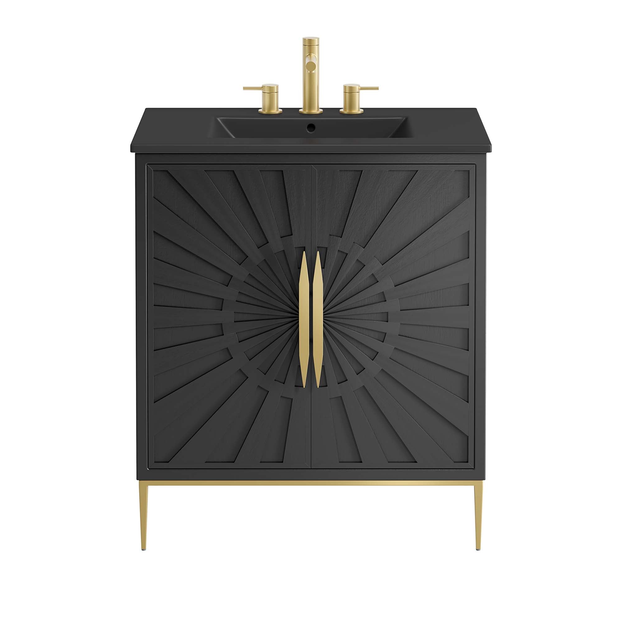 Awaken 30" Bathroom Vanity - Black Black