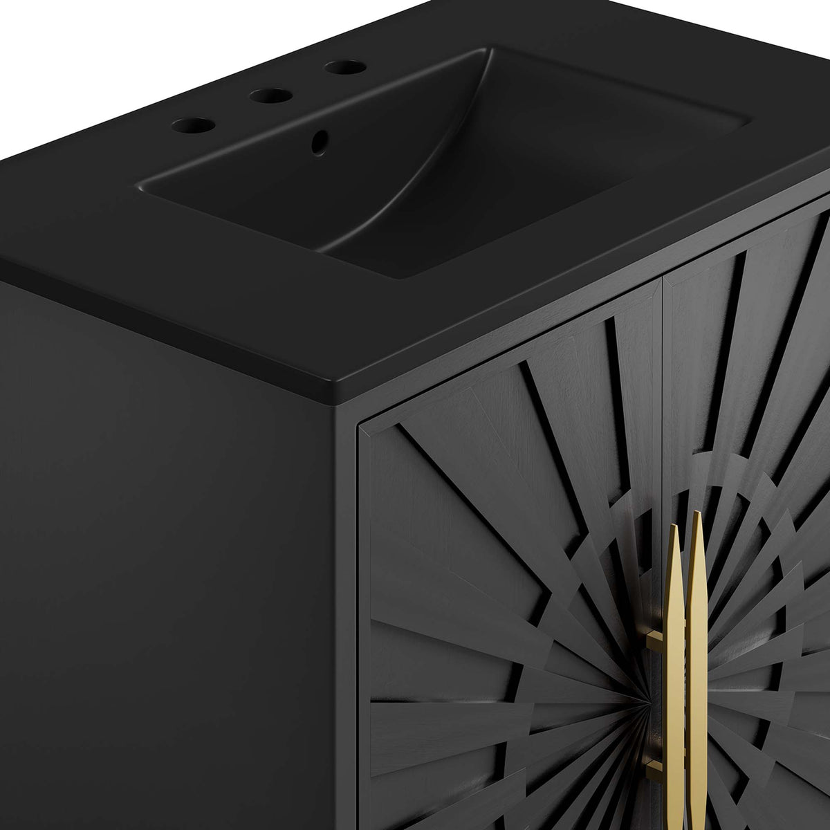 Awaken 30" Bathroom Vanity - Black Black