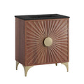 Daylight 30" Bathroom Vanity - Black Walnut