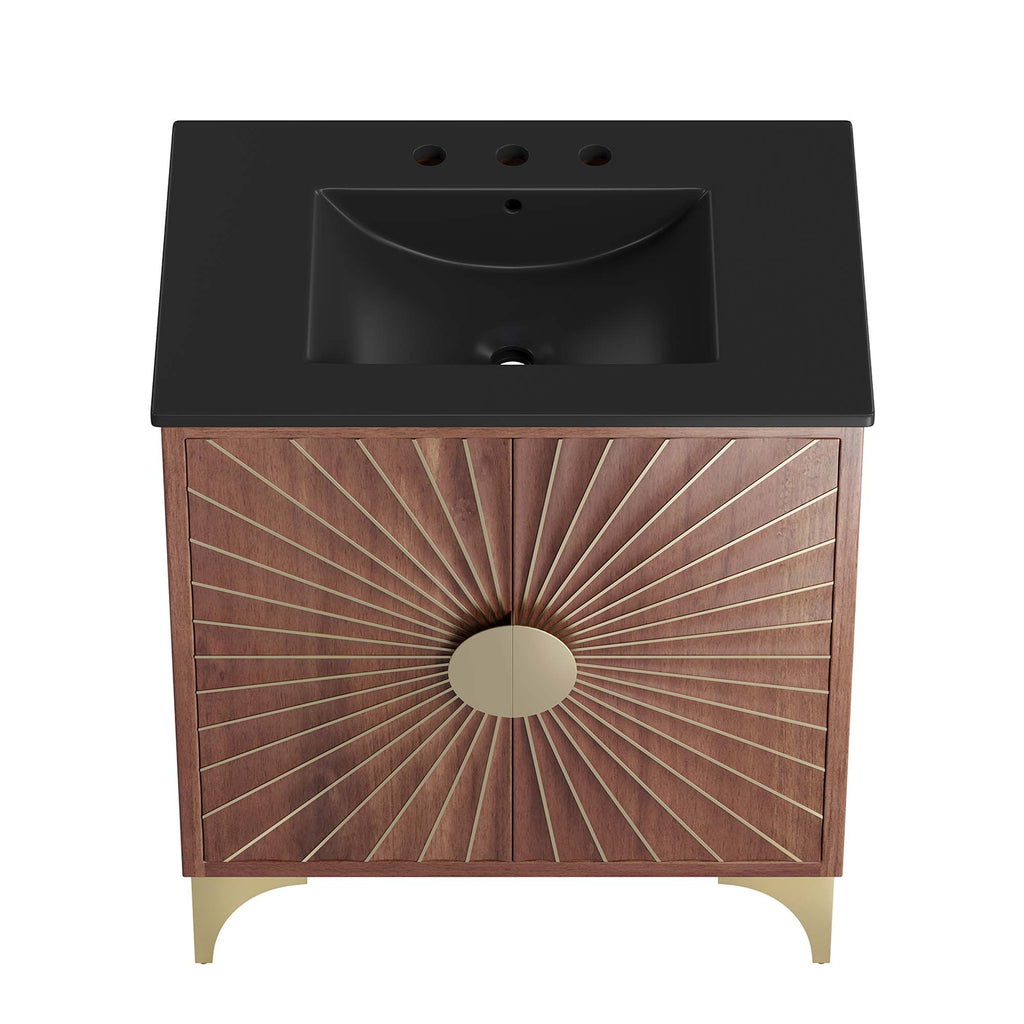 Daylight 30" Bathroom Vanity - Black Walnut