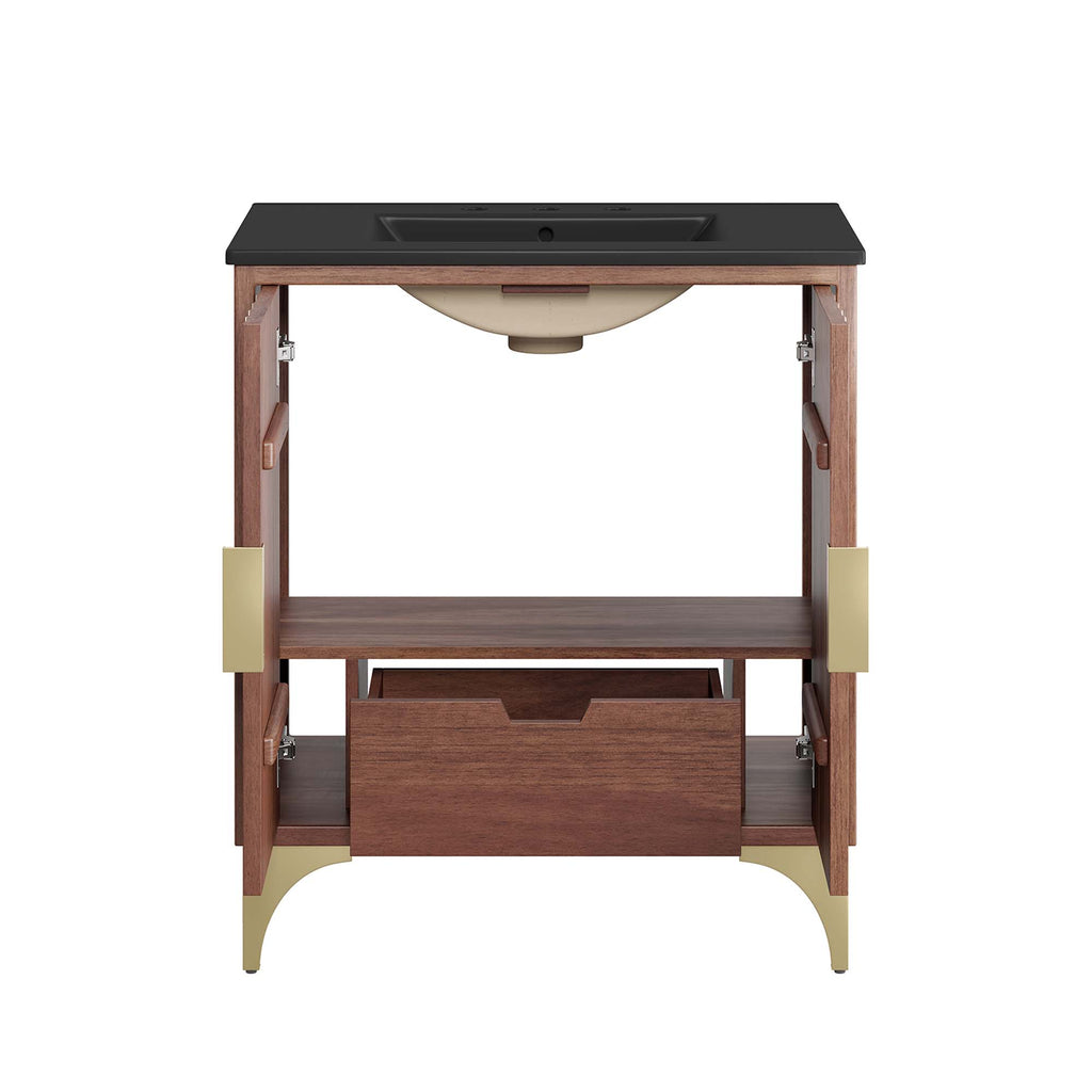 Daylight 30" Bathroom Vanity - Black Walnut