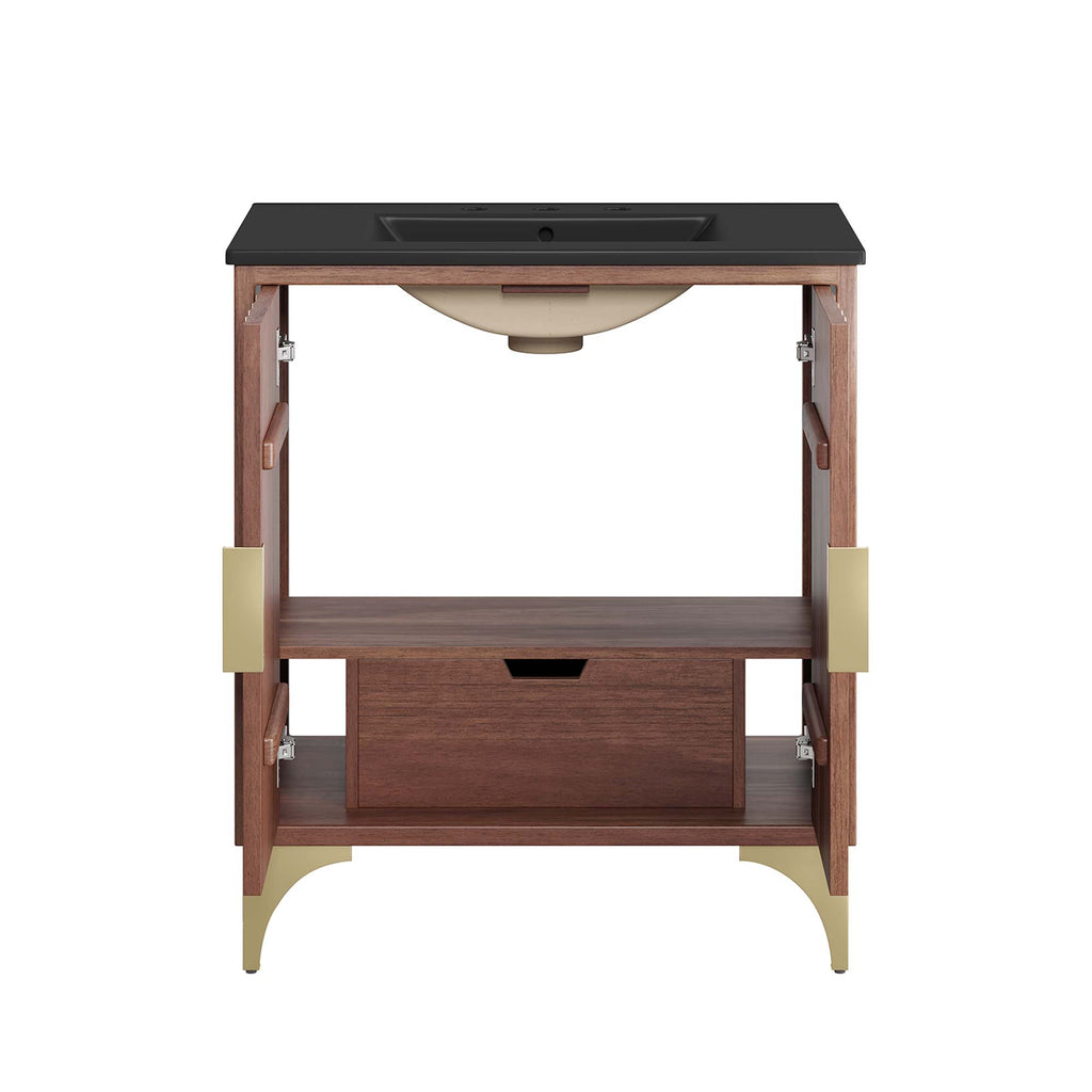 Daylight 30" Bathroom Vanity - Black Walnut