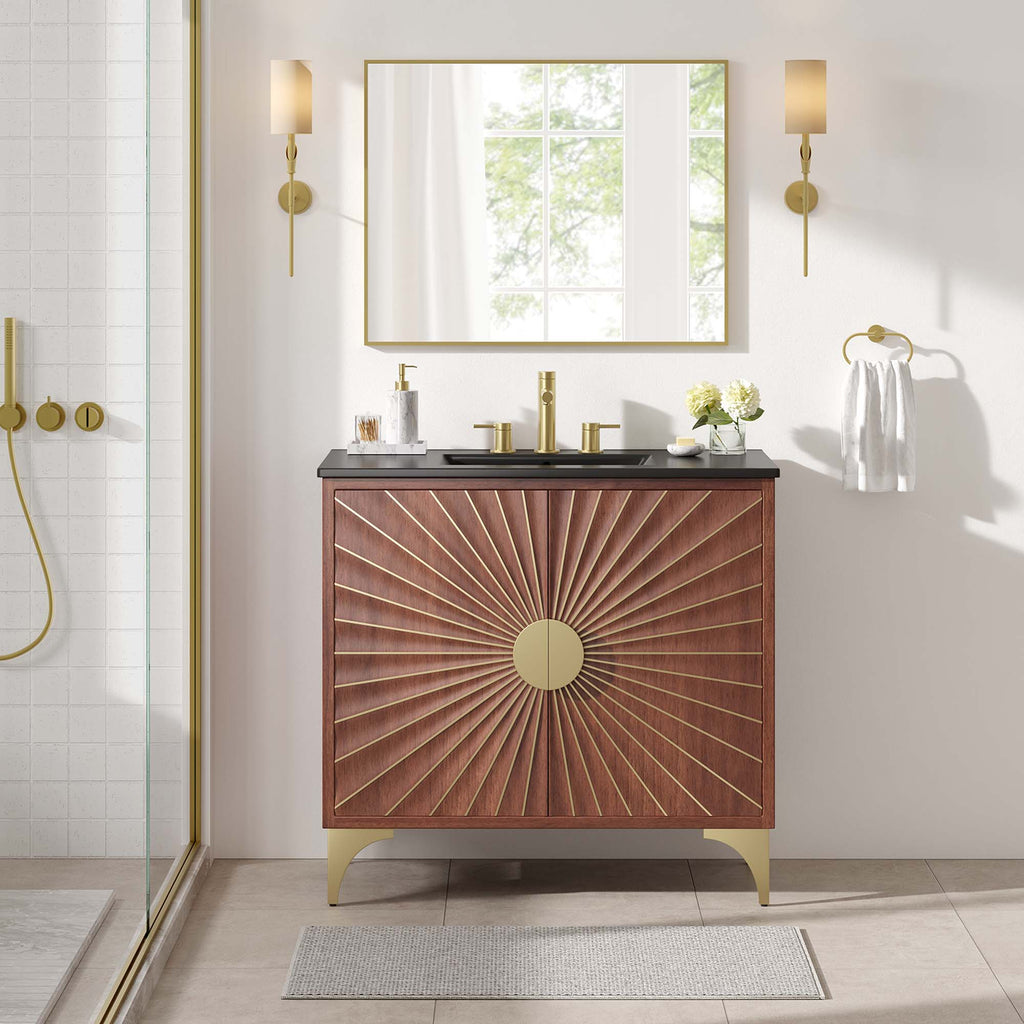 Daylight 36" Bathroom Vanity - Black Walnut