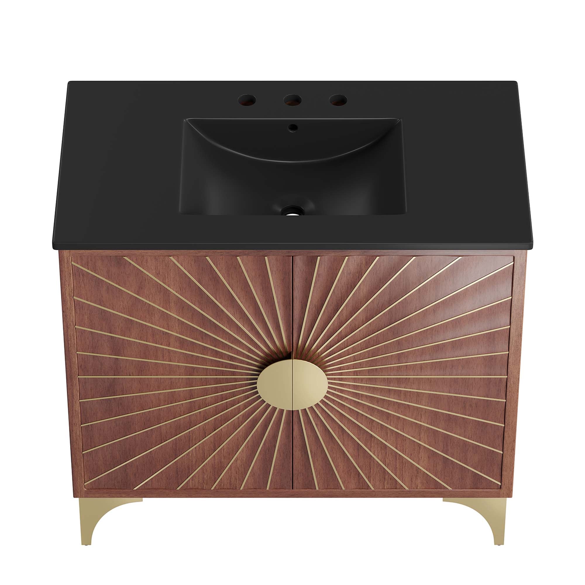 Daylight 36" Bathroom Vanity - Black Walnut
