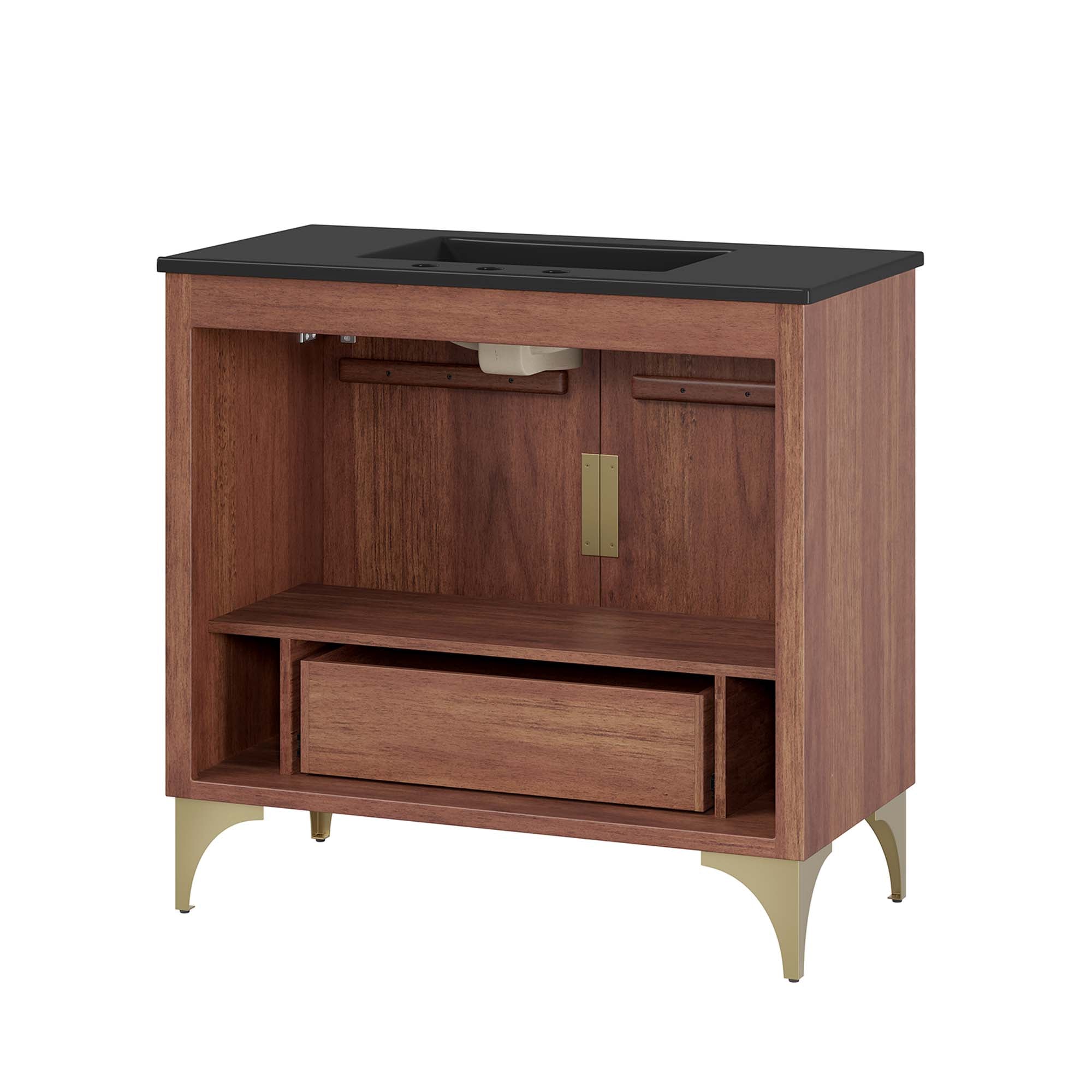 Daylight 36" Bathroom Vanity - Black Walnut