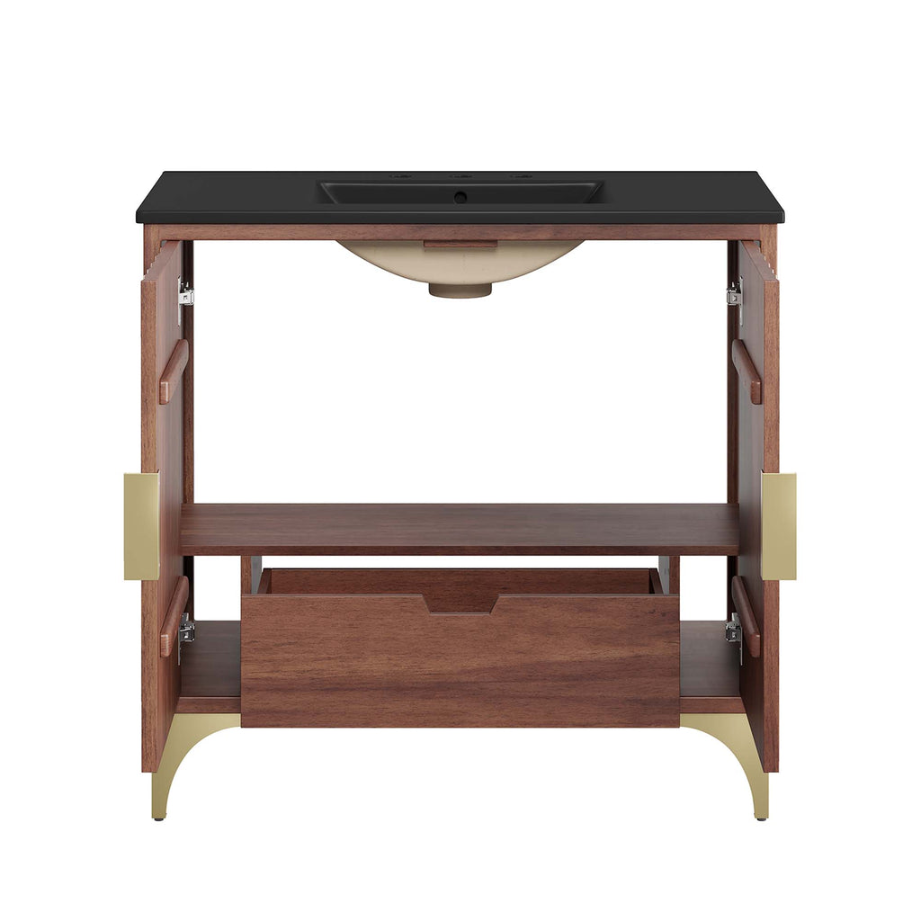Daylight 36" Bathroom Vanity - Black Walnut