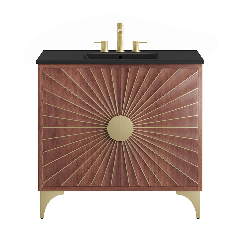 Daylight 36" Bathroom Vanity - Black Walnut