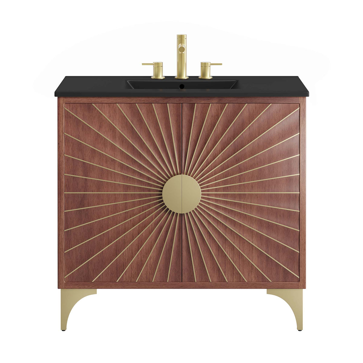 Daylight 36" Bathroom Vanity - Black Walnut