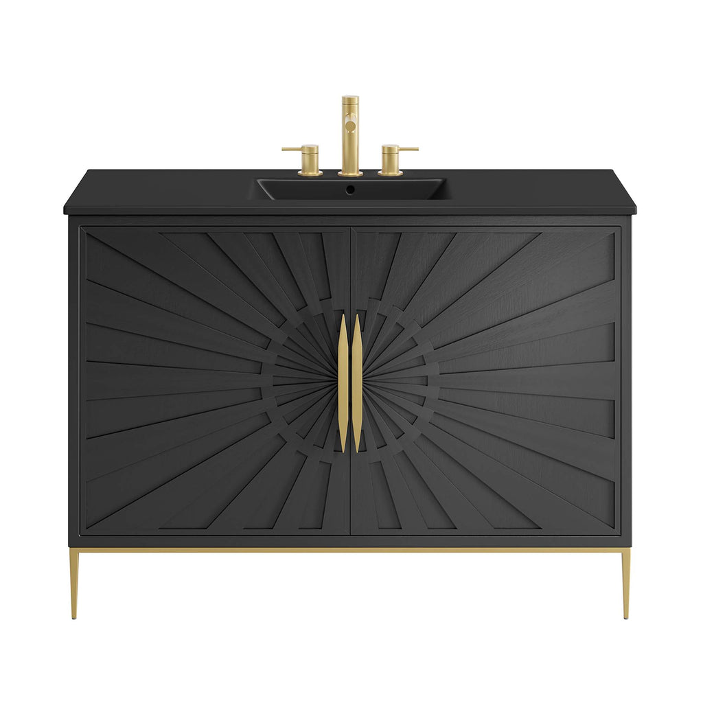 Awaken 48" Bathroom Vanity - Black Black